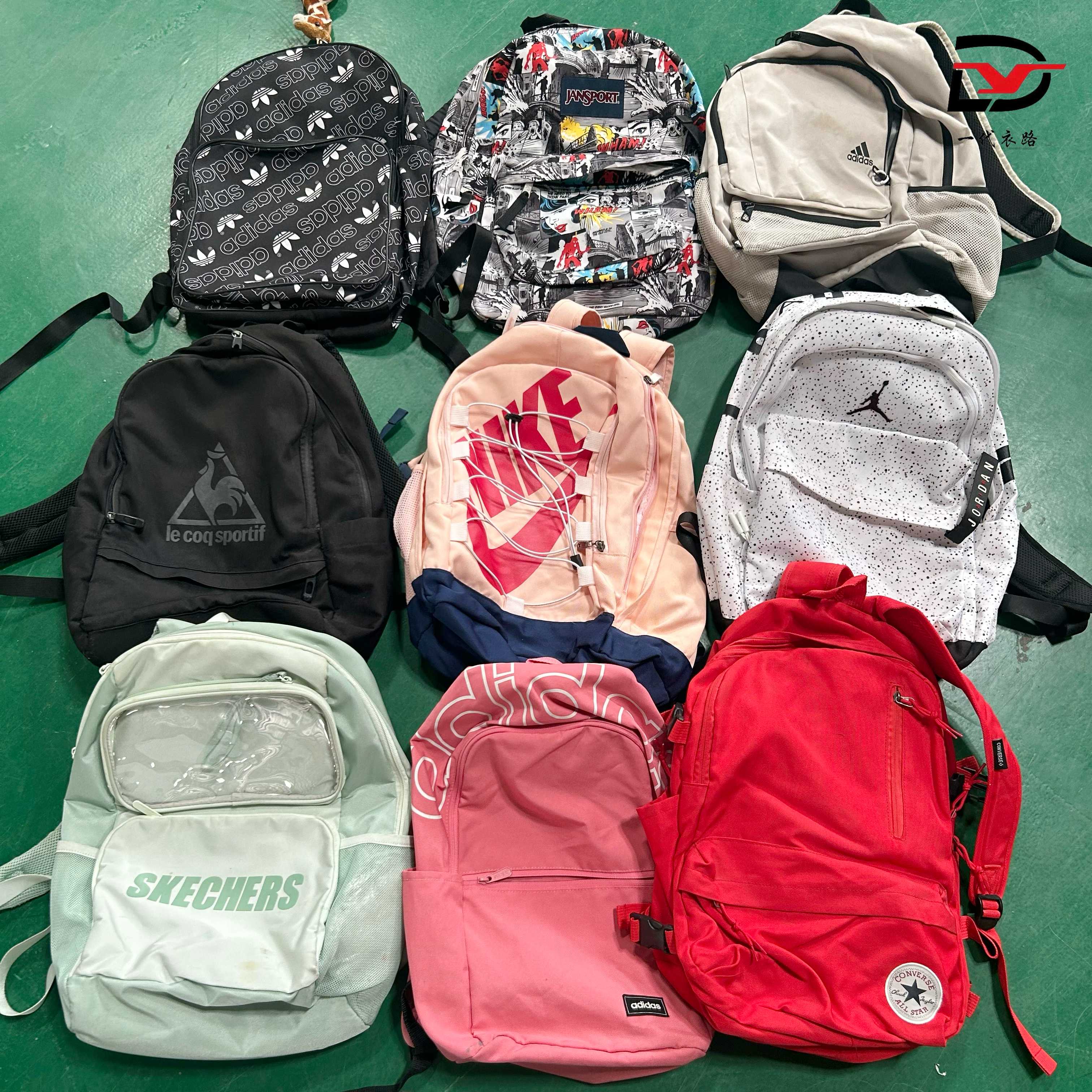 wholesale used brand backpack bulk supply
